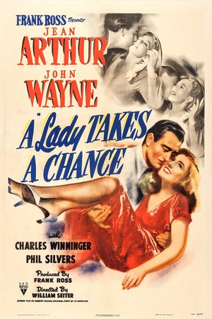 A Lady Takes a Chance poster