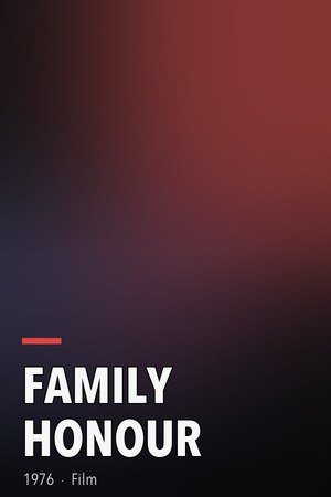 Family Honour poster
