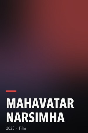 Mahavatar Narsimha poster